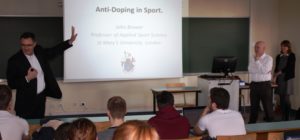 Anti-Doping in Sport : Challenges for today, and the future