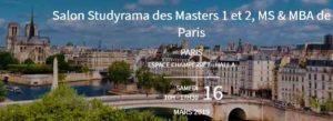 Salon Studyrama Masters à Paris